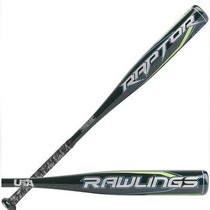 USA Baseball 30 Inches Bat -10 Rawlings Raptor 1 Piece Alloy